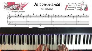 Day 4 - Piano - Je commence (tôi bắt đầu)