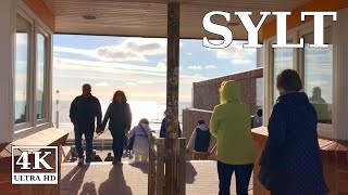 Virtual walking tour on Promenade Sylt (before the 9 Euro ticket) | Island Germany 2022