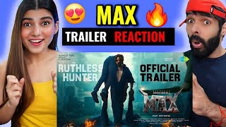 Max - Official Trailer Reaction | Kichcha Sudeep | B Ajaneesh Loknath | Vijay Kartikeyaa