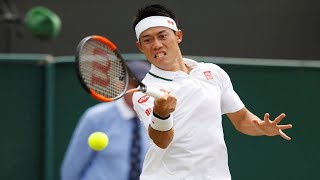 【ウィンブルドン】錦織圭、初８強！松岡修造氏以来２３年ぶり