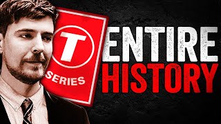 The Entire History of MrBeast VS T-Series