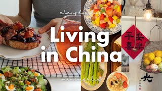 China Vlog 🍵 What I Eat Lately, Simple, Aesthetic & Healthy Meals, Tea Time, Reading