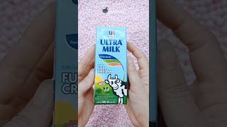 mencari dan menemukan susu uht ultramilk full cream putih di dalam kardus #hunting #jajanan #susu