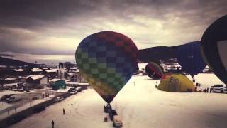 Ballonvaren in Inzell 28-01-20016