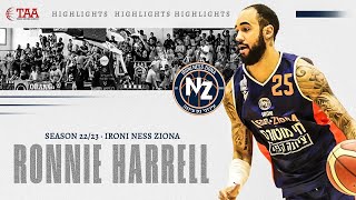 Ronnie Harrell Jr - 22/23 Highlights (Ironi Nes Ziona)