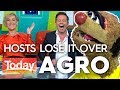 Agro's nude modelling joke has hosts in stitches | Today Show Australia