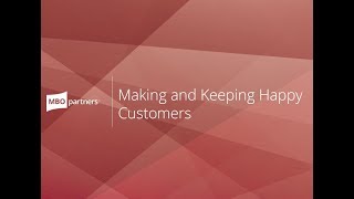 How to Make and Keep Customers Happy