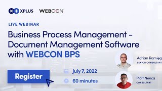 Business Process Management – Document Management Software with WEBCON BPS