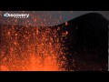 The Eyjafjallajokull volcano erupting - exclusive Discovery Channel footage