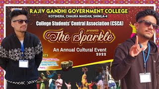 CSCA Function 2022/2023 Kotshera College Shimla Annual Cultural Event  2022 Kotshera College