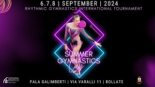 Sunday Afternoon 8 Sept. - Summer Gymnastic Cup - Rhythmic Gymnastics International Tournament