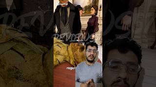 سمعتو عن حفلات اكل المومياء 😱 #reviews #edit