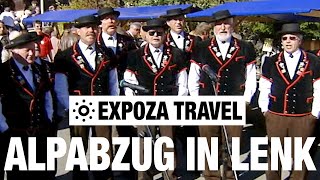 Alpabzug in Lenk (Switzerland) Vacation Travel Video Guide