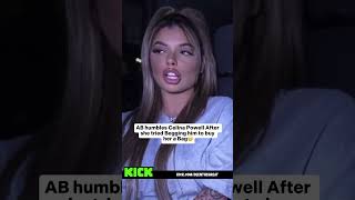 AB humbles Celina Powell After she tried Begging him to buy her a Bag😬#adrienbroner #viral #clips