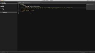 AngularJS app setup
