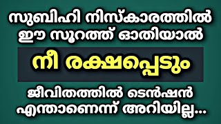 സുബിഹി നിസ്കാരത്തിൽ ഈ സൂറത്ത് ഓതുന്നവർ രക്ഷപ്പെടും | Quran Surah