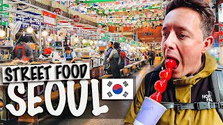 $5 STREET FOOD in SEOUL 🇰🇷 Gwangjang Market