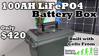 $420 100AH LiFePO4 Build - BatteryHookup.com Modules - Super Easy Assembly! COMPLETE DIY GUIDE!
