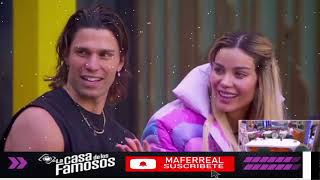 MANELYK NO SOPORTO  VER A LUCA CON ALESKA! LA CASA DE LOS FAMOSOS ALL STARS EN VIVO