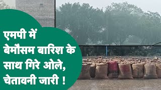 MP Weather Update : MP में बारिश के साथ ओले गिरे, इन जिलों के लिए मौसम विभाग ने जारी किया अलर्ट !