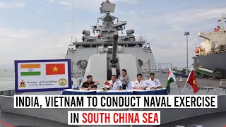 India, Vietnam To Conduct Naval Exercise In South China Sea