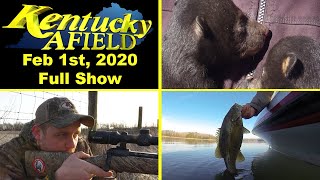 February 1st, 2020 Full Show - Double Coyote Hunt, Black Bear Den,  Winter Bass Fishing