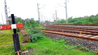 A BEAUTIFUL CURVING ENTRY MORBI-WANKANER DEMU TRAIN AT WANKANER JUNCTION || INDIAN RAILWAYS