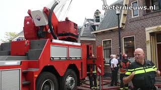 Woning vliegt in de brand in Uithuizen