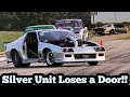 Silver Unit Loses a Door at Street Race!!