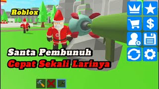 Bangun Modern House [Part 1] Santa Pembunuh Cepat Sekali Larinya | Roblox | Kirani Diya #roblox