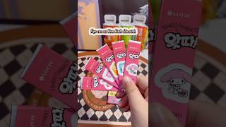 Stickers gum | Kẹo cao su kèm hình dán Sanrio #kawaii #cute #sticker #gum #kuromi #melody #short