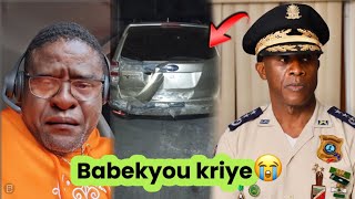 Babekyou kriye paske Police kraze machine ni, se bon pyel ki sovel paske Polisye yo tap fann gèt li