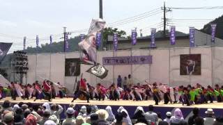 CHIよREN 北天魁　第9回常陸国YOSAKOI祭り　ステージ演舞