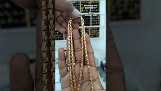 தங்கம் ஏத்திய ஐம்பொன் செயின் | 100 ml real gold polish impon chain #impon #shorts