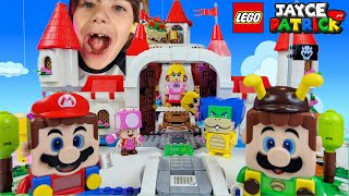 Lego Princess Peach's Castle Review and PLAYYY!!!!!