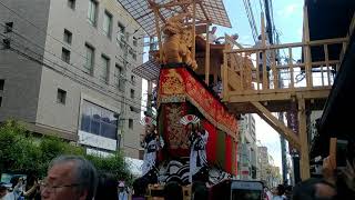 祇園祭後祭大船鉾曳き初め