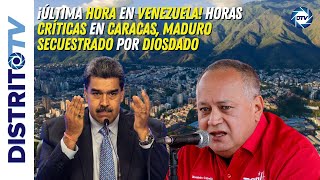 🔴¡ÚLTIMA HORA EN VENEZUELA!🔴MOMENTOS CRITICOS EN CARACAS, MADURO ESTÁ secuestrado por DIOSDADO