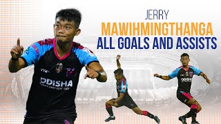 ISL 2019-20 All Goals \u0026 Assists: Jerry Mawihmingthanga