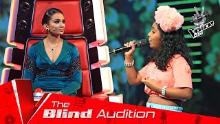 Gayasha Kawmini | Ehela malin gas Pirila (ඇහැළ මලින්) Blind Auditions