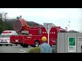 消防車緊急走行【166】堺市消防局　クリーンセンター臨海工場火災（まとめ）【japanese fire enjine】