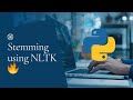 Learn Stemming in Python using NLTK 🔥 | NLP Basics Explained
