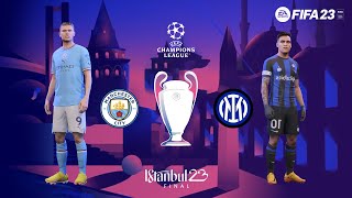 FIFA 23 - Manchester City vs Inter Milan - UEFA Champions League Final | Gameplay