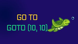 Python | Turtle Graphics | GoTo Function