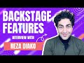 Reza Diako Interview | Backstage Features with Gracie Lowes