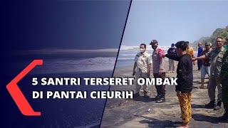 5  Santri Terseret  Ombak di Pantai Cieurih