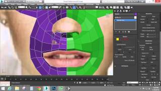 Edge Modeling a Head Part 3 (Autodesk 3ds Max)