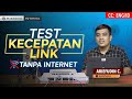 Test Kecepatan Link Tanpa Internet - MIKROTIK TUTORIAL [ENG SUB]