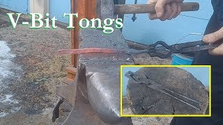 Trillium Forge: V-bit tongs