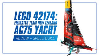 LEGO 42174: Emirates Team New Zealand AC75 Yacht - LRV - IN-DEPTH REVIEW