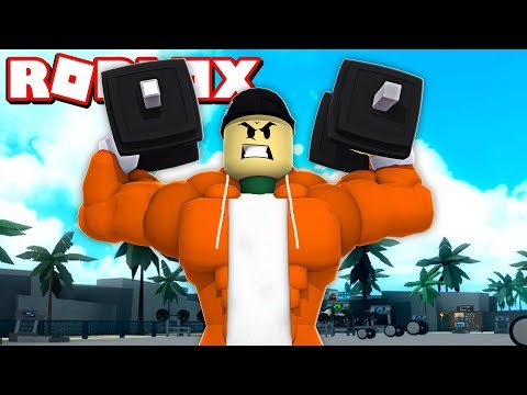 Getting Stupidly Buff In Roblox Roblox Weight Lifting - 